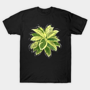 Botanical Bliss: Leafy T-Shirt Art T-Shirt